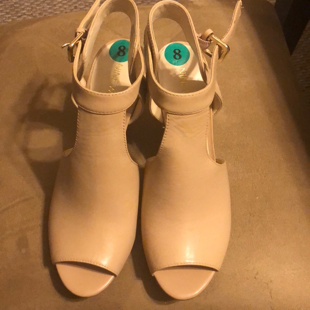 Nine West  open toe booties